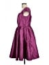 eShakti 100% Polyester Purple Cocktail Dress Size 12 - photo 5