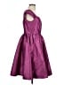 eShakti 100% Polyester Purple Cocktail Dress Size 12 - photo 4