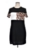 Shein Animal Print Black Casual Dress Size XL - photo 1