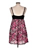 DKNY 100% Silk Color Block Floral Graphic Pink Cocktail Dress Size L - photo 2