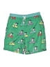 Mini Boden 100% Polyester Green Board Shorts Size 12 - 13 - photo 1