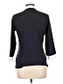 Bogner 100% Cotton Black 3/4 Sleeve Blouse Size L - photo 2