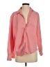 Frank & Eileen Pink 3/4 Sleeve Button-Down Shirt Size S - photo 1