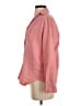 Frank & Eileen Pink 3/4 Sleeve Button-Down Shirt Size S - photo 5