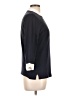 Bogner 100% Cotton Black 3/4 Sleeve Blouse Size L - photo 4
