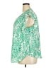 Talbots 100% Polyester Tropical Green Sleeveless Blouse Size 20 - photo 5