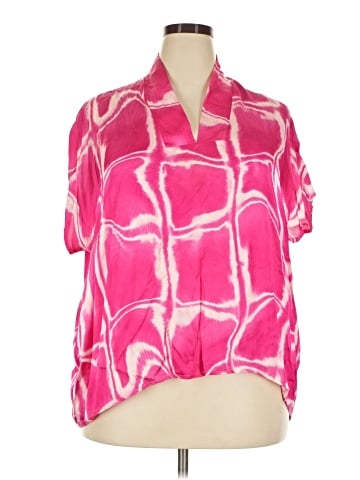 SOFIA Short Sleeve Blouse (view 1)