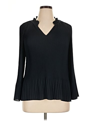 DKNY 3/4 Sleeve Blouse (view 1)