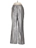 Calvin Klein Metallic Silver Dress Pants Size 6 - photo 1