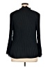 DKNY 100% Polyester Black 3/4 Sleeve Blouse Size XL - photo 2