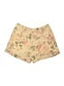 Kimchi Blue 100% Polyester Floral Gold Shorts Size 0 - photo 2