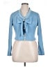 Shein Blue Long Sleeve Blouse Size XL - photo 1