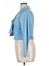 Shein Blue Long Sleeve Blouse Size XL - photo 5