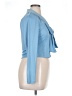 Shein Blue Long Sleeve Blouse Size XL - photo 4