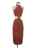 Lulus Brown Cocktail Dress Size S - photo 1