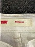 Levi's Solid White Khaki Shorts Size 5 - photo 3