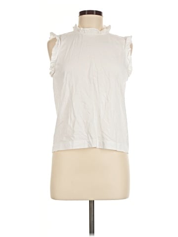 White + Warren Sleeveless Blouse (view 1)