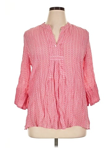 Counterparts 3/4 Sleeve Blouse (view 1)