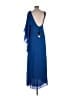 BCBGMAXAZRIA 100% Polyester Blue Cocktail Dress Size 12 - photo 2