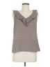 CAbi 100% Polyester Gray Sleeveless Blouse Size M - photo 1