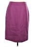 J.Crew 100% Wool Solid Purple Wool Skirt Size 4 - photo 1