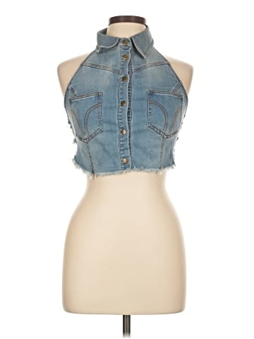 Urban Outfitters Sleeveless Button-Down Shirt (view 1)