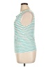 Max Studio 100% Linen Teal Sleeveless T-Shirt Size XL - photo 5