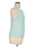 Max Studio 100% Linen Teal Sleeveless T-Shirt Size XL - photo 4