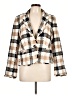 Ann Taylor Checkered-gingham Ivory Blazer Size 12 - photo 1