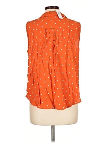 Ann Taylor LOFT Sleeveless Button-Down Shirt (view 2)