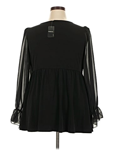 Torrid Long Sleeve Blouse (view 2)