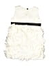 Milly Minis 100% Polyester Ivory Dress Size 4 - photo 2