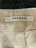 PacSun 100% Cotton Yellow Cargo Shorts Size 25 waist - photo 3