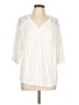 Pol Ivory 3/4 Sleeve Blouse Size L - photo 1