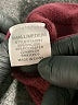 Alya Burgundy Poncho Size M - photo 8