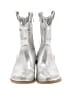 Wonder Nation Metallic Silver Boots Size 7 (kids) - photo 2