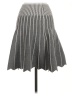 Alya Chevron-herringbone Gray Casual Skirt Size S - photo 2
