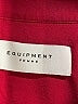 Equipment 100% Silk Red Long Sleeve Silk Top Size L - photo 7