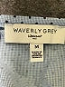Waverly Grey 100% Cotton Polka Dots Blue Sleeveless Blouse Size M - photo 7
