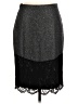 J.Crew Tweed Gray Wool Skirt Size 6 - photo 1