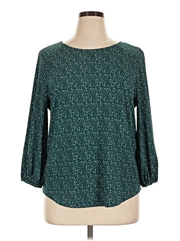 Adrianna Papell 3/4 Sleeve Blouse (view 1)