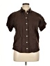 J.Crew Brown Short Sleeve Blouse Size XL (estimated) - photo 1