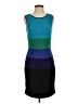 Calvin Klein Color Block Blue Cocktail Dress Size 4 - photo 1