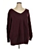 Lane Bryant Burgundy Pullover Sweater Size 16 (estimated) - photo 1