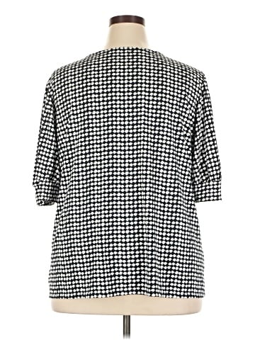 Notations 3/4 Sleeve Blouse (view 2)