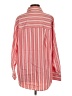 Zara Stripes Red Long Sleeve Button-Down Shirt Size S - photo 2