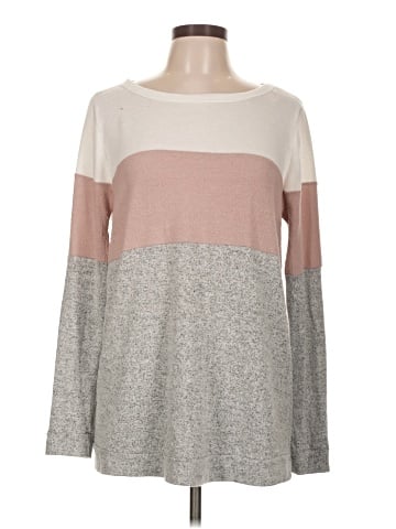 Pink Clover Long Sleeve T-Shirt (view 1)