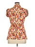Heart Soul Orange Short Sleeve Blouse Size XL - photo 2