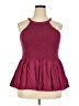 Torrid Burgundy Sleeveless Top Size 2X Plus (2) - photo 1