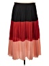 Akris Punto 100% Polyester Color Block Red Casual Skirt Size 12 - photo 1
